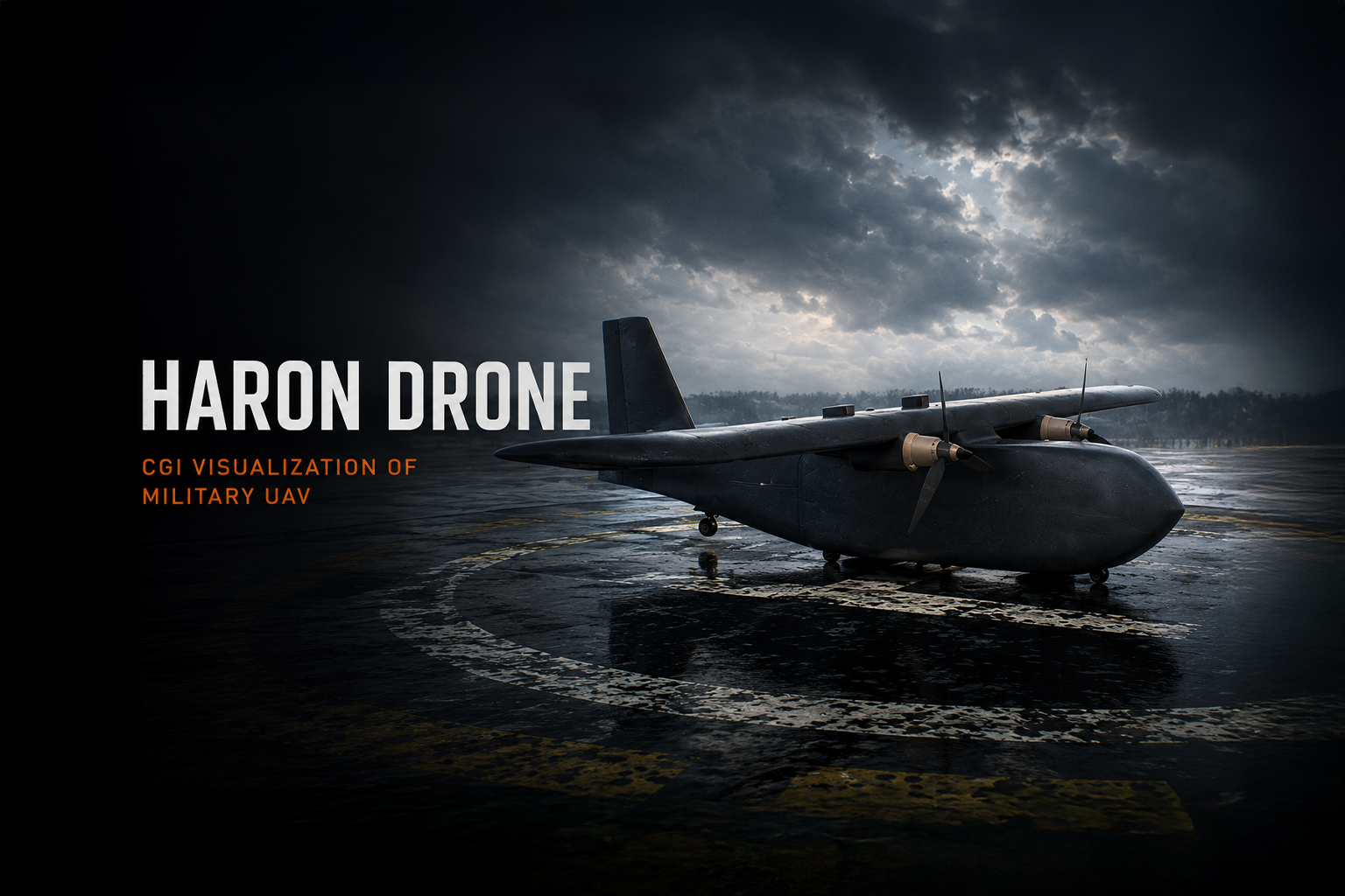 HARON Drone CGI Visualization